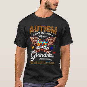 Camiseta El Autismo Viene Manual Viene De Una Abuela