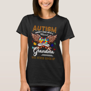 Camiseta El Autismo Viene Manual Viene De Una Abuela