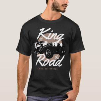 Camiseta El auto antiguo es verdaderamente el rey de la car