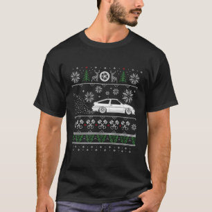 Camiseta El auto de deriva japonés a la deriva inicial ama 