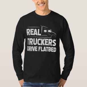 Camiseta El Auto De Los Camioneros Verdaderos De Mens Flató