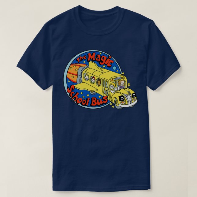 Camiseta El Autobús Escolar 1 (Diseño del anverso)