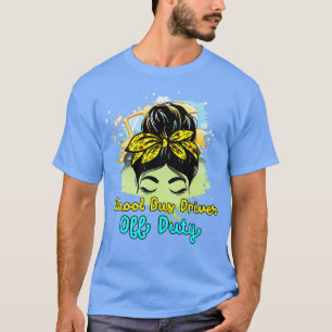 Camiseta El Autobús Escolar De RD Desaparece Del Servicio E