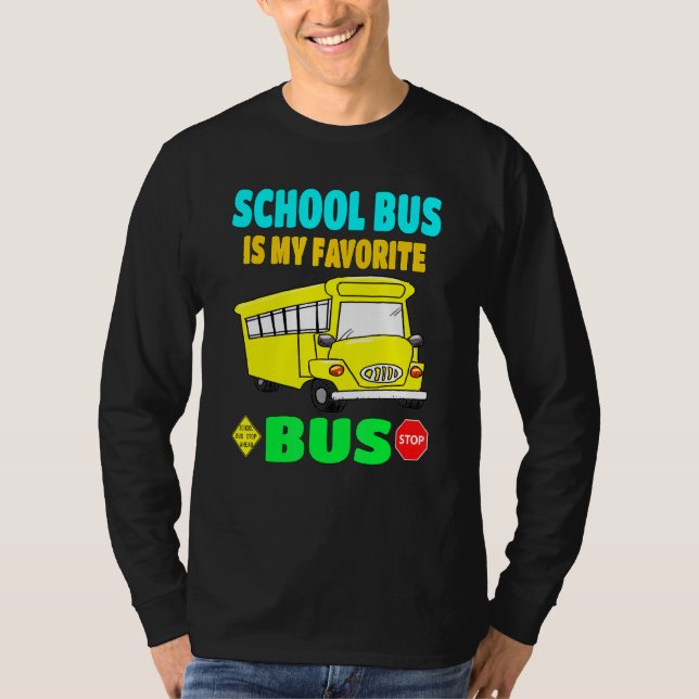 Camiseta El Autobús Escolar Es Mi Pequeño Bebé De Autobús F (Anverso)