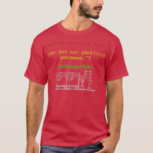 Camiseta El autobús llegó perfectamente al transporte públi