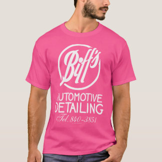Camiseta El Automóvil De Biff Desencadenado Funny De Vuelta