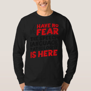 Camiseta El Auxiliar de Terapia Terapéutica del Habla SLP n