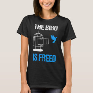 Camiseta El Ave Es Guay Libre Para Mujeres