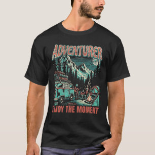 Camiseta El aventurero disfruta del momento