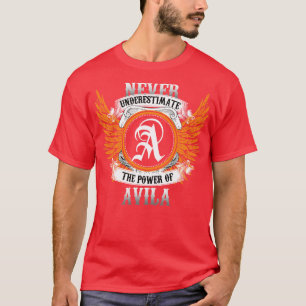 Camiseta El Avila Name Shirt nunca subestima el poder de