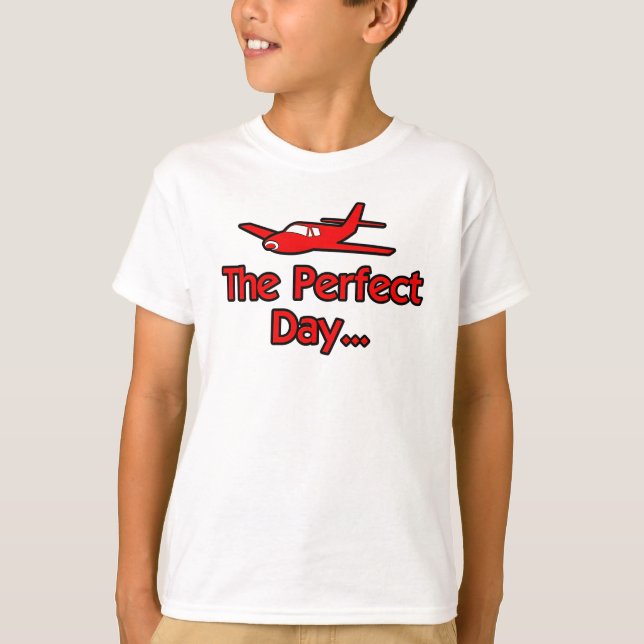Camiseta El Avión del Día Perfecto (Anverso)