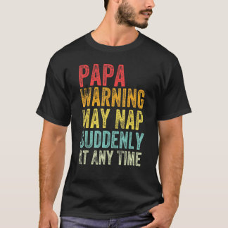 Camiseta El Aviso De Papá Puede Napear Repentinamente En Cu