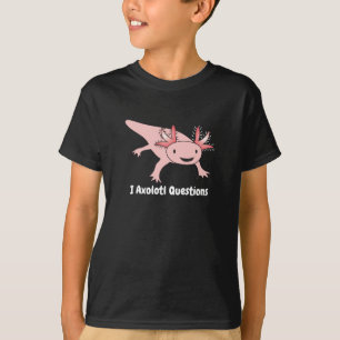 Camiseta El Axolotl pregunta divertido lindo