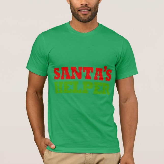 CAMISETA EL AYUDANTE DE SANTA - .PNG (Anverso)