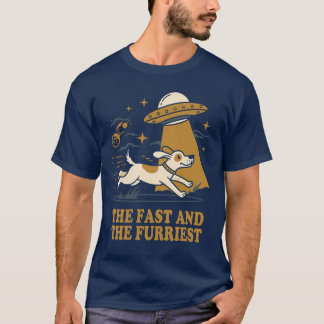Camiseta El ayuno y el más furtivo - la persecución de perr