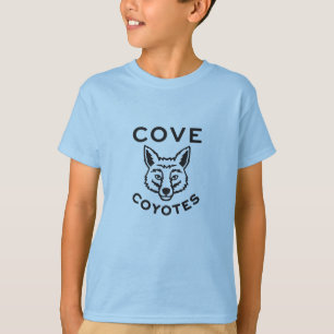 Camiseta El azul de la ensenada del niño de la escuela