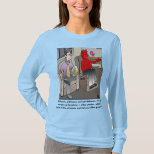 Camiseta El azul de las psiquiatras del diablo