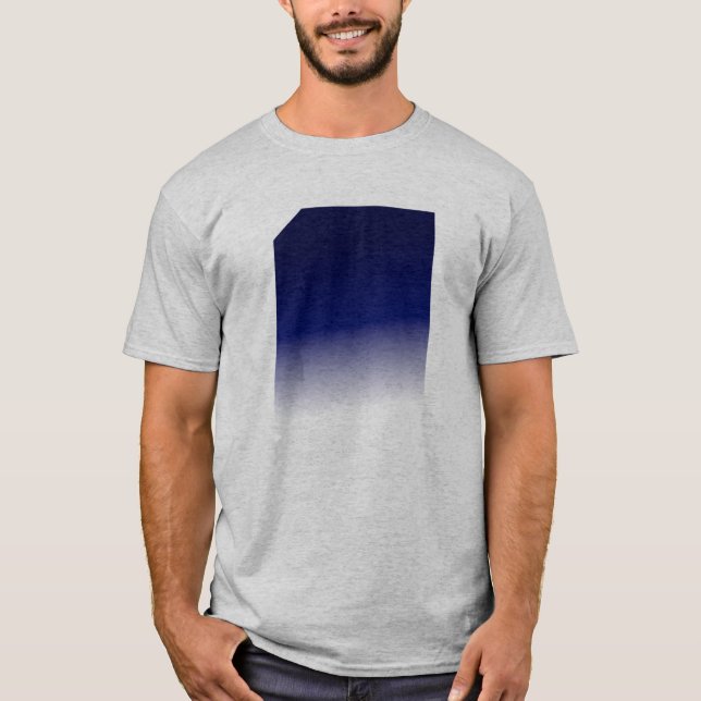 Camiseta el azul se descolora (Anverso)