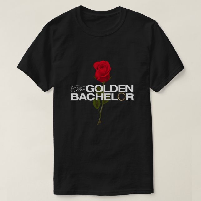 Camiseta El bachiller dorado - rosas rojas (Diseño del anverso)