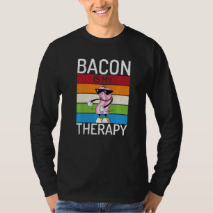 Camiseta El Bacon Es Mi Bacon Vintage Terapéutico Whisperer