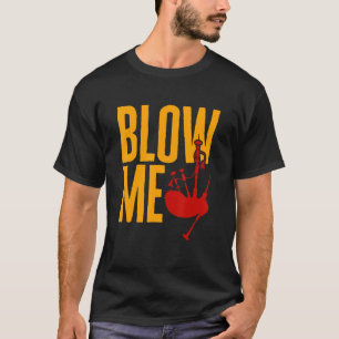 Camiseta El Bagpiper de la tubería me golpea 1