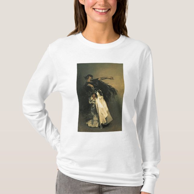 Camiseta El bailarín español, estudio para el "EL Jaleo", (Anverso)