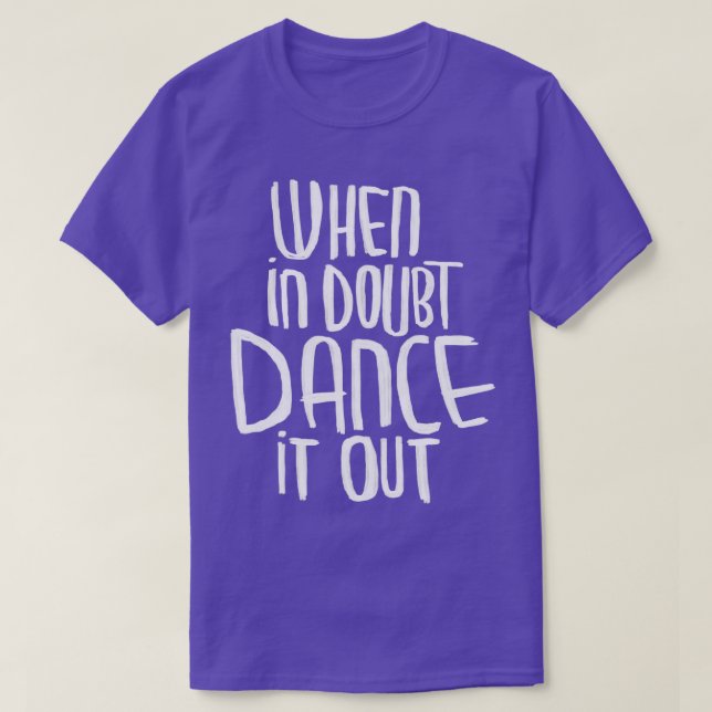 Camiseta El bailarín Motto baila (Diseño del anverso)