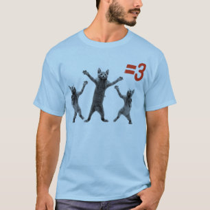 Camiseta el baile de gatos iguala tres nc