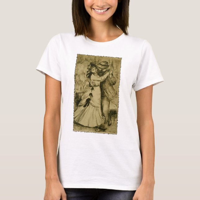 Camiseta El baile en el campo de Pierre Renoir (Anverso)