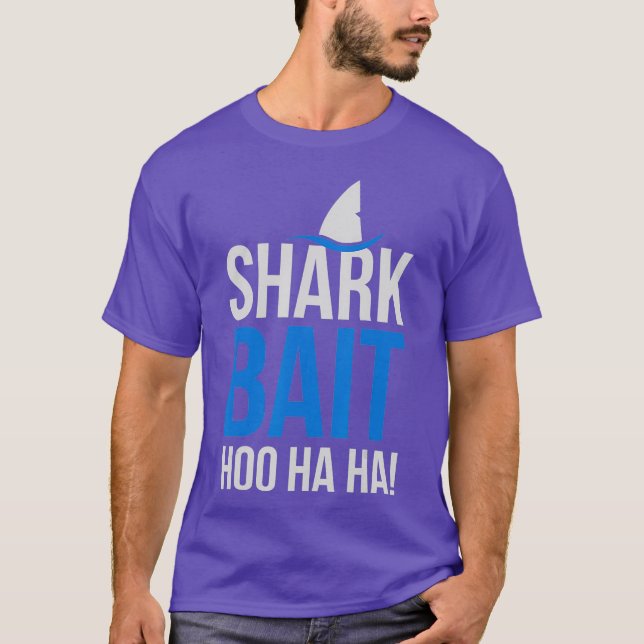 Camiseta El bait del tiburón Hoo Ha Ha Pop Culture El amant (Anverso)