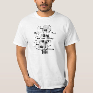 Camiseta El bajo no es un pescado