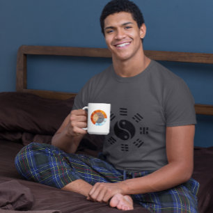 Camiseta El balance: Ba Gua, ocho trigramos en yang TCM