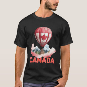 Camiseta El Balón De Aire Caliente Canadiense Es Un Camisón