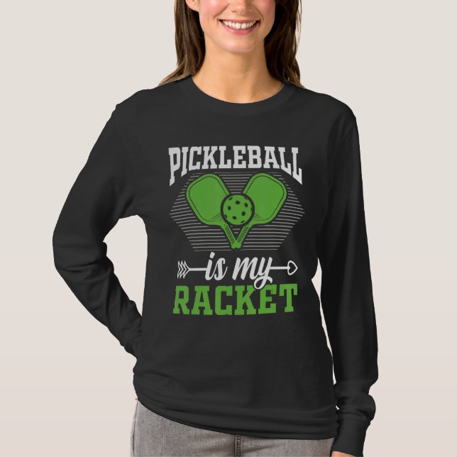 Camiseta El Balón De Pickleball Es Mi Balón De Pickleball (Anverso)