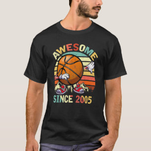 Camiseta El baloncesto de Dabbing es impresionante desde lo