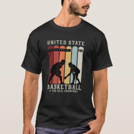 Camiseta El baloncesto de los Estados Unidos es el verdader