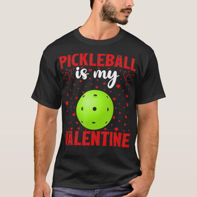 Camiseta El baloncesto es mi amor de San Valentín  (Anverso)