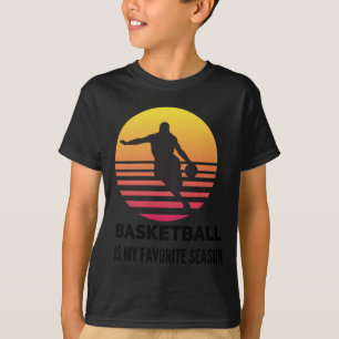 Camiseta El Baloncesto Es Mi Burbuja Favorita De La Puesta 