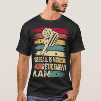 Camiseta El baloncesto es mi plan de retiro