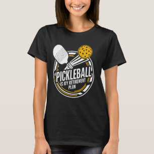 Camiseta El baloncesto es mi plan de retiro Divertido Dicie