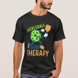 Camiseta El baloncesto es mi terapia Humor del jugador de b