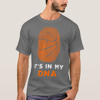 Camiseta El Baloncesto Está En Mi Finger De ADN Hoodie Café