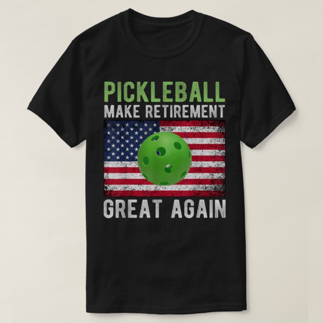 Camiseta El baloncesto hace que el retiro sea grande de nue (Diseño del anverso)