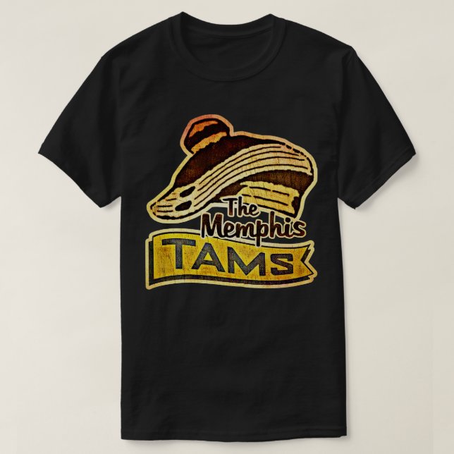Camiseta El baloncesto Memphis Tams (Diseño del anverso)