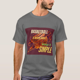 Camiseta El baloncesto nunca muere
