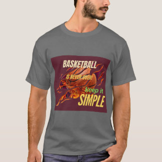 Camiseta El baloncesto nunca muere