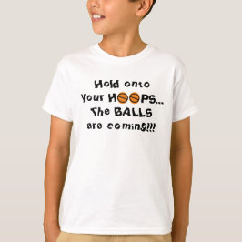 Camiseta El baloncesto se aferra a tus aros