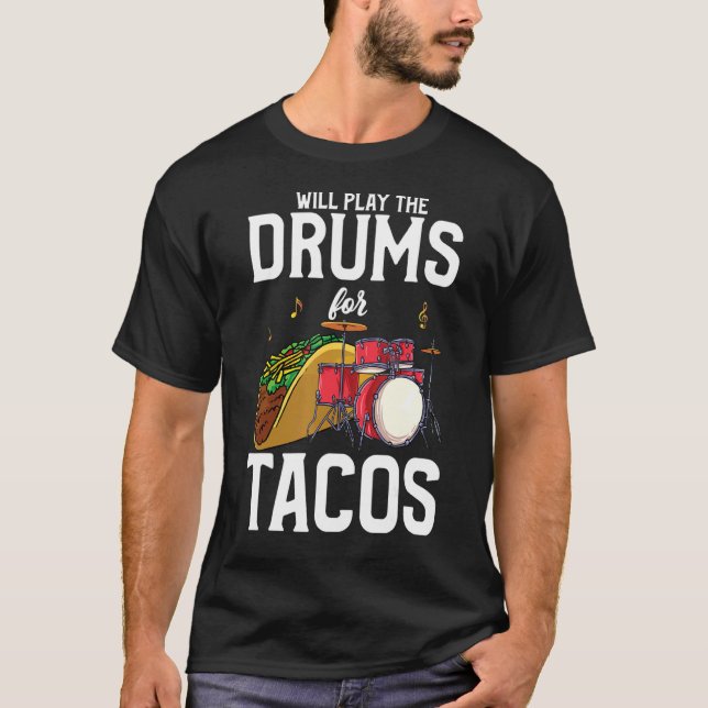 Camiseta El Bamborero Jugará Los Tacos (Anverso)