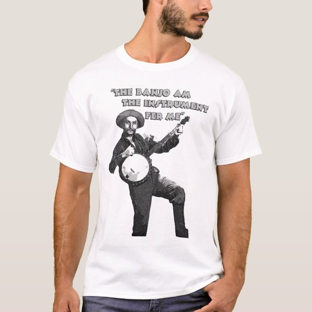 Camiseta El banjo el instrumento Fer yo (Anverso)