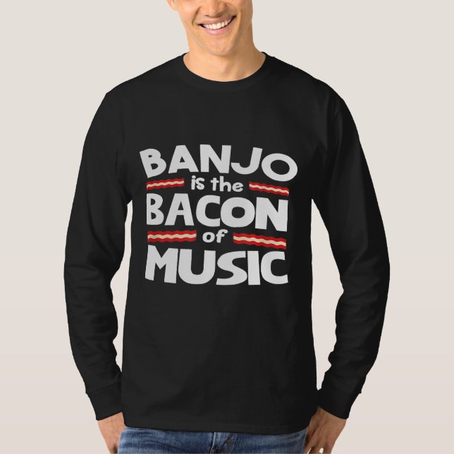 Camiseta El Banjo Es El Baco De La Música (Anverso)